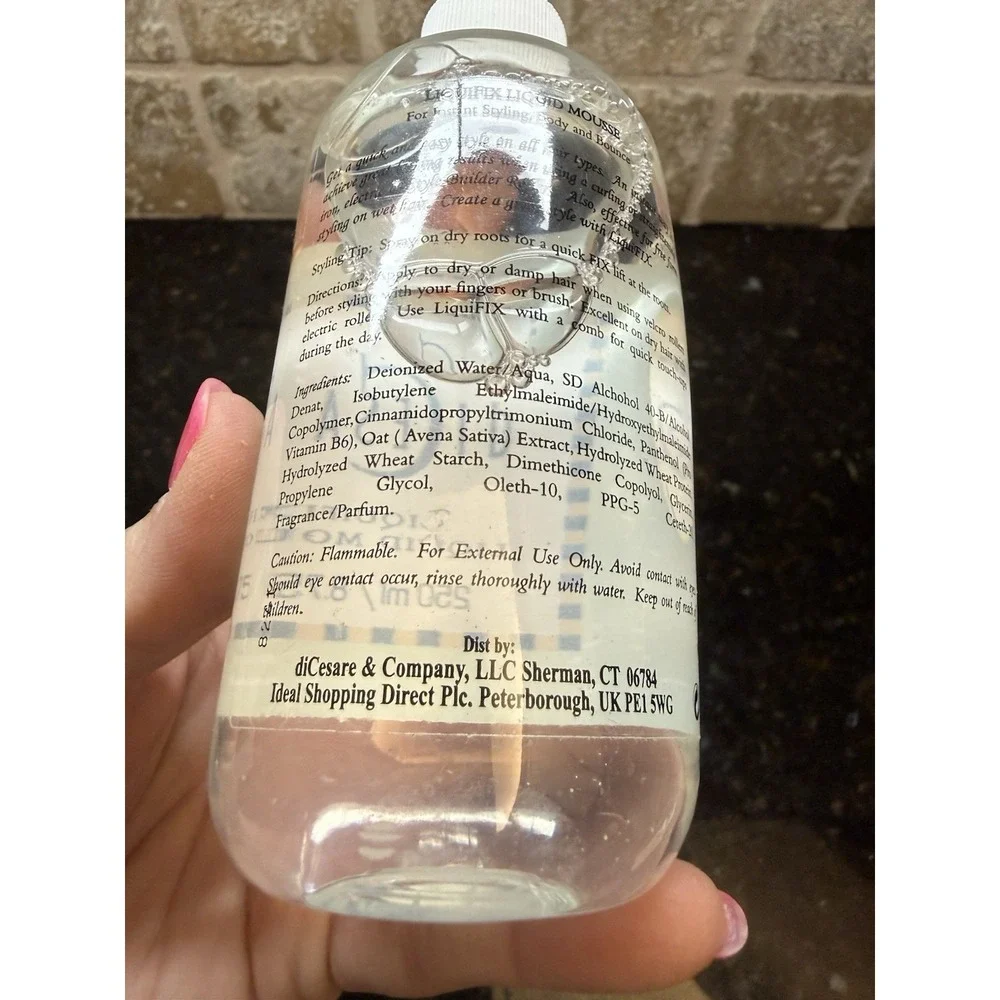 diCesare Liquifix Liquid Mousse, 8.75 Fluid Ounce Bottle, Original NEW‎